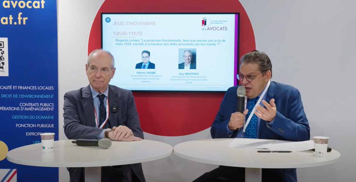 SMCL 2024: «La protection fonctionnelle est-elle à la hauteur des défis rencontrés par les maires ?»